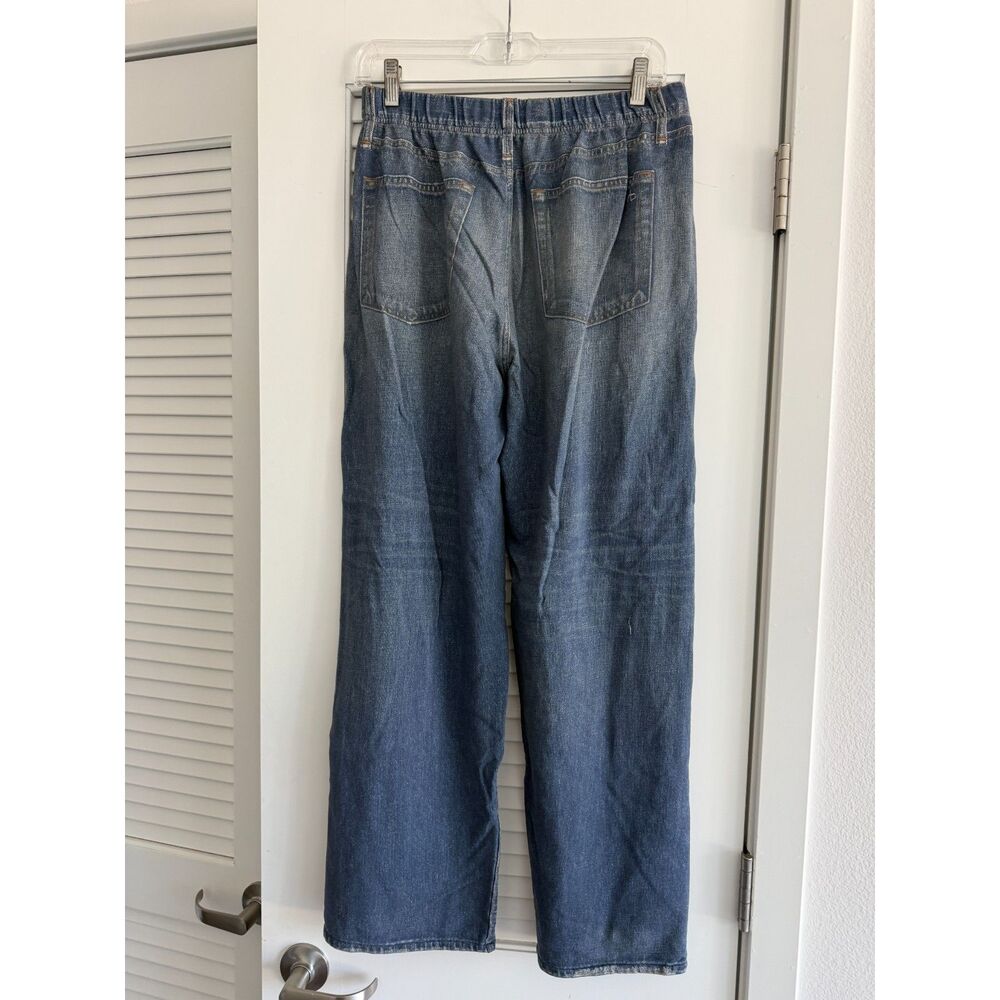 rag & bone Miramar High-Rise Wide-Leg Jeans size M - Picture 4 of 12